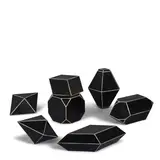 French Modern, Group of 23 Geometric Sculptures