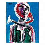 Karel Appel, The Drinker No. 3, 1987, oil on canvas