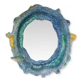 Rutger de Regt, Mirror (from the 'Mommy I Made an Ashtray' series), glazed ceramic, mirrored glass, with artist's mark and dated on one side