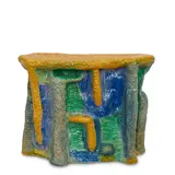 Rutger de Regt, Console (from the 'Mommy I Made an Ashtray' series), hand-built and glazed ceramic, stamped 'RUTGER 2021'