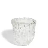 Tokujin Yoshioka, Fountain Side Table, for Glas Italia, blown and molded glass, with Glas Italia sticker