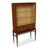 Svante Skogh, Vitrine, rosewood, sycamore, glass, with firm's branded mark