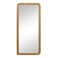 Lawson Fenning, Ojai Mirror, laser cut oak, mirrored glass