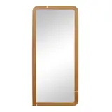 Lawson Fenning, Ojai Mirror, laser cut oak, mirrored glass