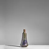 Lucien Lévy-Dhurmer, 'Detritus' Vase, for Clément Massier, earthenware with iridescent glaze, impressed 'CLEMENT MASSIER GOLFE-JUAN'
