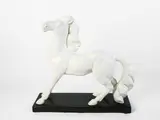 Charles Lemanceau, Galloping horse, 1905, large group in ceramic