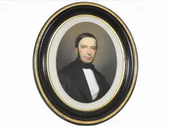 Cesare Bartolena, Portrait of Count Giovanni Aloisi Papudoff, 1830, pastel on paper