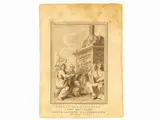 Carlo Lasinio, Compendium of the life of Jesus Christ extracted from the Saints: Evangelists, 1757, title page and series of sixty engravings