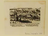Eberhard Kieser, Alius Peccat Alius Plecticur. Messina and Potentius Icto Fulmineo. Catania in Sicilia, 1583, two etchings