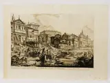 Giovanni Battista Piranesi, Veduta del Porto di Ripetta 1753, 1720, etching