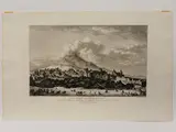 Jean-Claude Richard de Saint-Non, Views of the ruins of Segesta, Agrigento and Taormina - View of Catania after the eruption of 1669, 1727, series of five etching plates