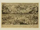 Johann Martin Will, Scenes from the 1783 Reggio and Messina earthquake, 1727, etching