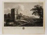 François Morel, Vue du Tombeau de Teron des Temples de la Concord et Junon Luciene in Girgenti, 1768, engraving