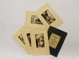 Ágost Bajor, Taormina, 10 acqueforti originali di A.Bayer 1927, 1892, series of etchings signed