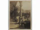 Giovanni Crupi, Taormina Hotel San Domenico il chiostro, 1890 circa, 1859, vintage salt print gold toned