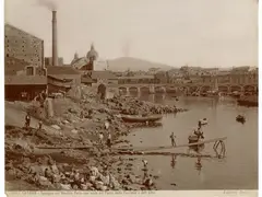 Catania Panorami e architettura, 1880 circa by Giacomo Brogi, 1822, lot of two vintage albumen print, offered Feb 2022