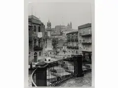 Caltagirone Panorama, 1970 by Nicola Scafidi, 1925, vintage gelatine silver print on baryta paper, offered Feb 2022