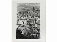 Santa Caterina Villarmosa Panorama, 1977 by Fausto Giaccone, vintage gelatine silver print on resin coated paper, offered Feb 2022