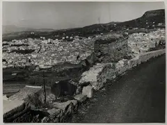 Corleone Panorami, 1971 by Nicola Scafidi, 1925, lot of two vintage gelatine silver prints credit on verso nearly perfect conditions, offered Feb 2022
