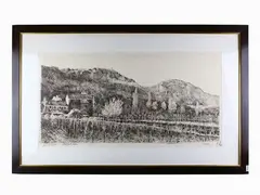 Giovanni Barbisan, Landscape 1971, 1914, etching