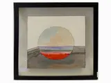 Eugenio Carmi, Composition 1986, 1920, watercolor on paper