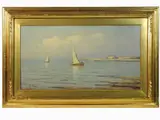 Renuccio Renucci, Marina with boats