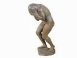 Quinto Martini, Female nude, 1908, bronze sculpture