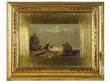 Gino Romiti, Tuscan seascape 1934