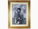 Xavier Bueno, Maternity, 1915, oil on canvas