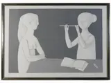 Concert by Antonio Bueno, 1918, lithograph, offered Dec 2021