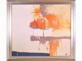 Bruno Lisi, Spacco 1968, 1942, oil on canvas