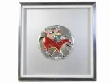Giuseppe Cesetti, Buoi maremmani - Tre fantini a cavallo, 1902, two silver multiples