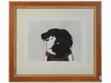 Xavier Bueno, Portrait of a young girl, 1915, lithograph es XXXIX / XXXX