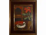 Gastone Conti, Still lifes 1969, 1905, two oil paintings on canvas