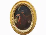 Giuseppe Moriani, Allegory of war (Mars), oil on oval panel