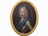 Franz Ferdinand Richter, Gian Gastone de' Medici, 1693, oil on oval canvas
