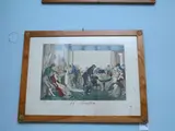 Jean François Bozio, L'escamoteur, Bal de Siciété, Bal de l'Opéra, La Bouillotte, 1764, four engravings
