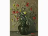 Francesco Inverni, Flowers in a vase, 1935, oil on canvas