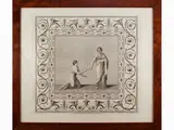 Marco Carloni, Vestigia delle Terme di Tito e loro interne pitture, second half of 18th century, 1742, three etching prints