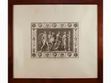 Marco Carloni, Vestigia delle Terme di Tito e loro interne pitture, second half of 18th century, 1742, two etching prints