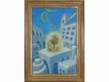 Armando Orfeo, The Island 2012, oil on canvas