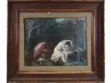 Mario Bucci, Swimmer, 1903, oil on canvas