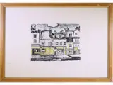 Orfeo Tamburi, Parisian view, 1910, lithography