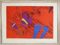 Titina Maselli, Abstract, 1924, silk-screen print