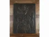 Mirko Basaldella, Composition with figure, 1910, bronze bassorilievo