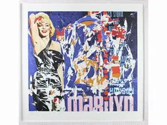 Marilyn by Rotella, 1918, silk-screen, offered Jun 2021