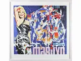 Rotella, Marilyn, 1918, silk-screen