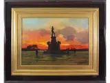 Florence by Renato Natali, 1883, oil on canvas, offered Jun 2021