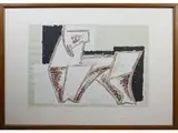 Alberto Colognato, Vitello morente, 1912, mixed media on paper
