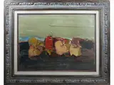 Sergio Scatizzi, Still life late 1960s, 1918, oil on canvas